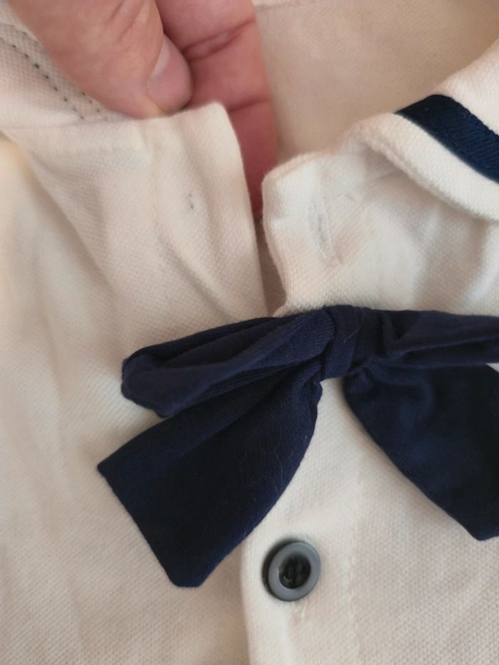 Robe petit marin blanc et bleu 2 ans - photo numéro 2