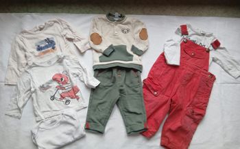 Lot vêtements bébé garçon 12 mois