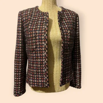 Veste rétro vintage style Old Money – sans boutonnière