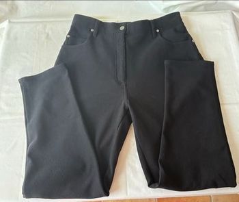 Pantalon noir côtelé neuf (T44)