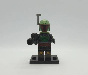 🌠 Figurine Star Wars Le Livre de Boba Fett - Boba Fett - (Style Lego) 🌠