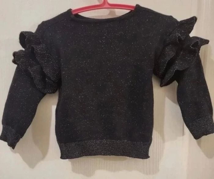Pull pailletés doré vertbaudet - photo numéro 2