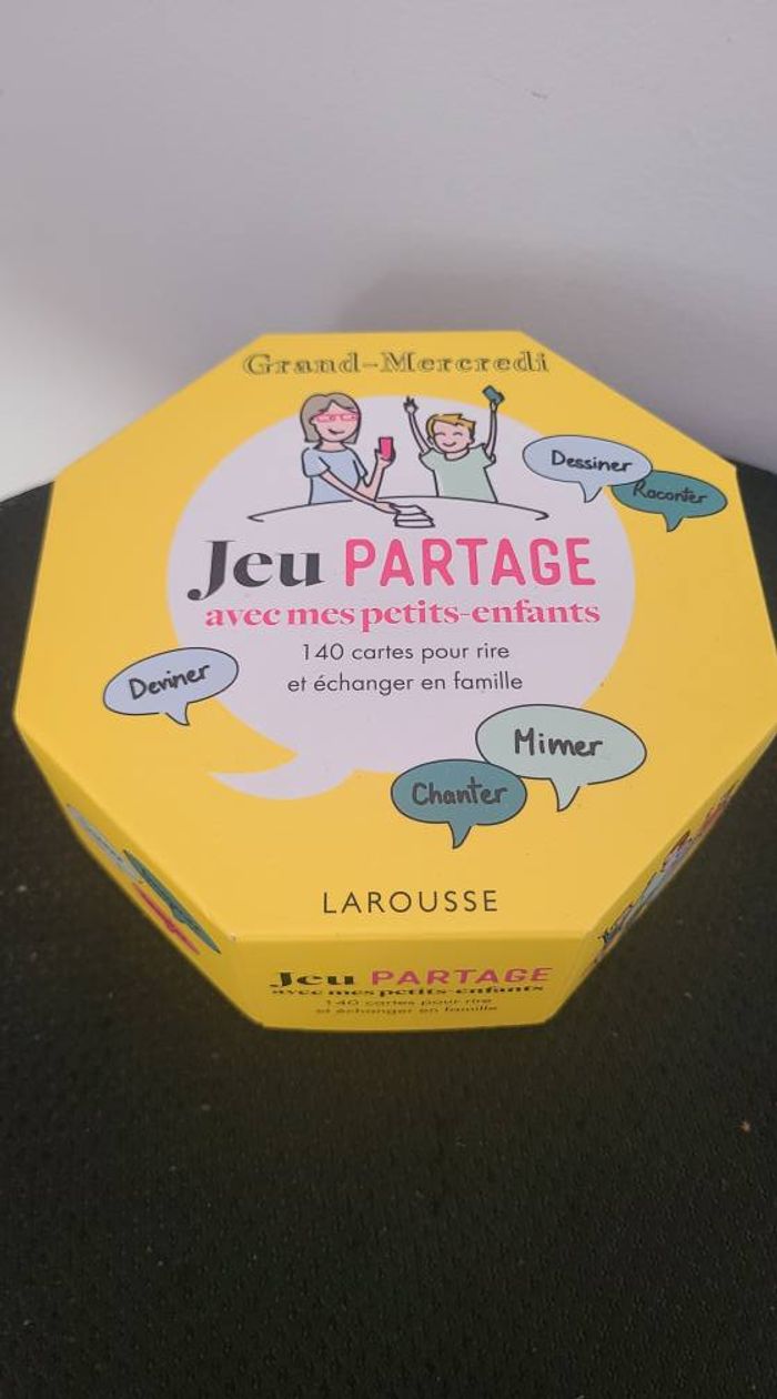 Jeu partage avec mes petits-enfants