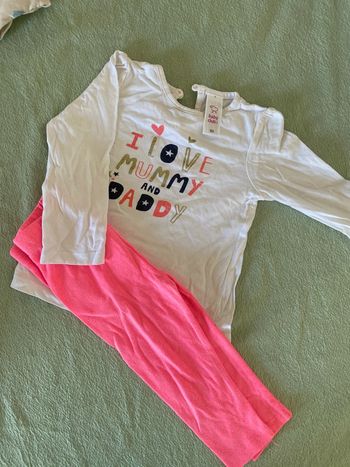 Ensemble t-shirt legging taille 12 mois