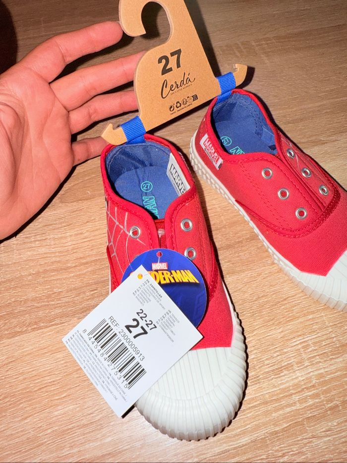 Spiderman basket en toile - photo numéro 5