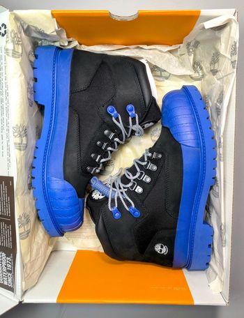Boots Timberland heritage Waterproof noir et bleu pointure 39 neuves avec boîte