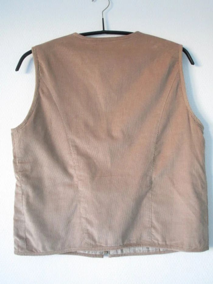 Gilet sm velours cerf vintage 42 TBE - photo numéro 12
