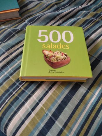 Livre cuisine 500 salades