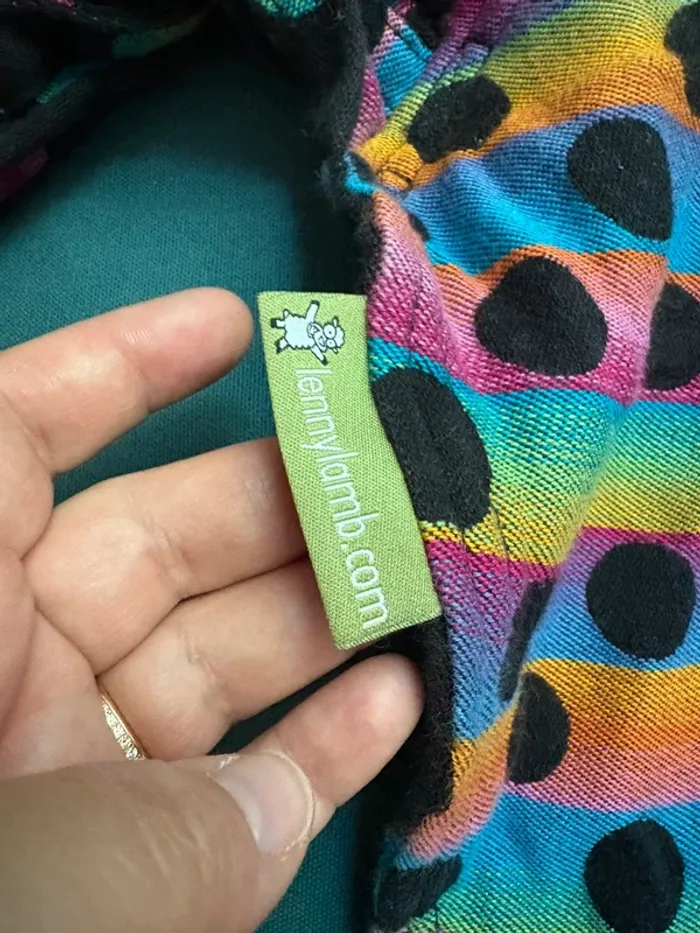 Porte bébé type « mei tai » marque lennylamb - photo numéro 2