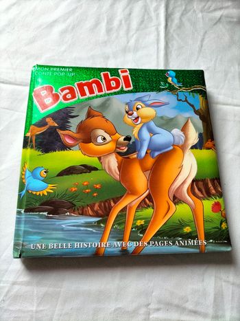 Livre Bambi pop up