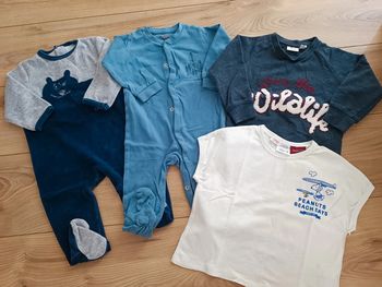 Lot garçon 9/12m