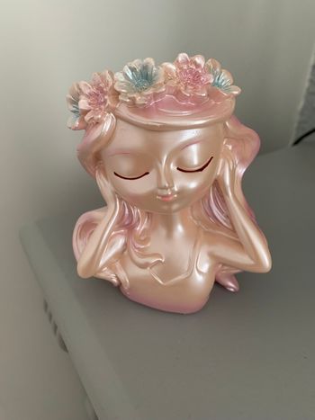 Lot de 3 petits pots plantes maquillage ou stylos