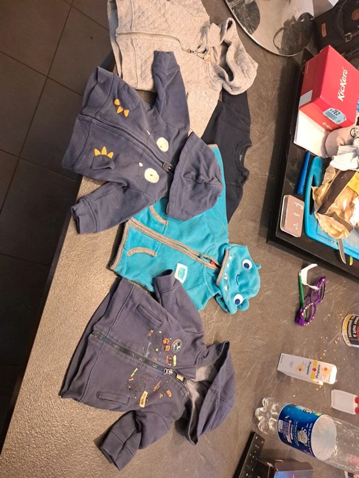 Lot gilets