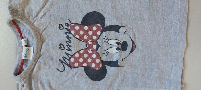 Tshirt manche longue Minnie 12 mois - photo numéro 2