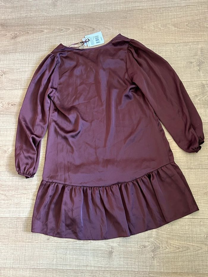 Robe figue neuve à manches longues Naf Naf taille 38 (valeur 60€) - photo numéro 12