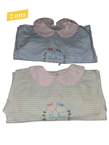 Lot de 2 pyjamas 2 ans