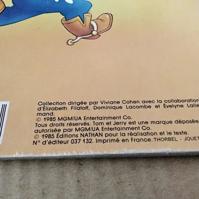 Lot 2 livres Tom et Jerry Nathan - photo numéro 15