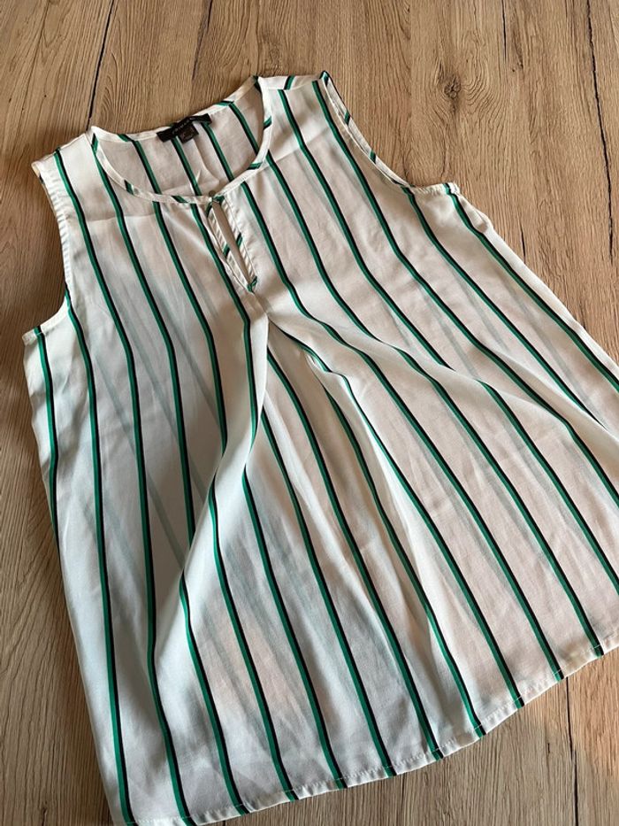 Top fluide rayé taille 36 primark