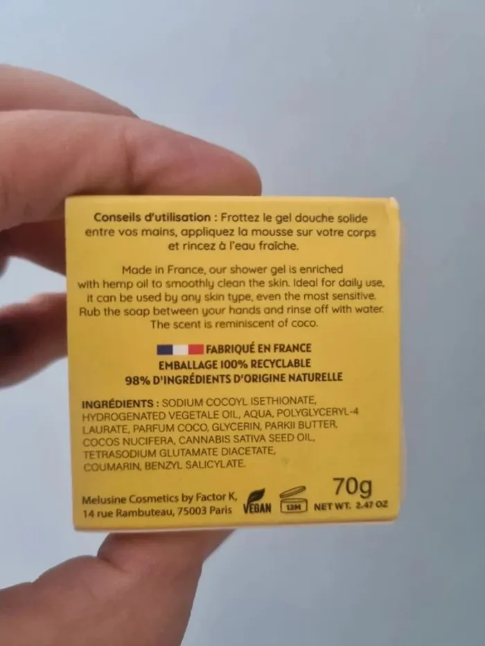 Gel douche melusine - photo numéro 3