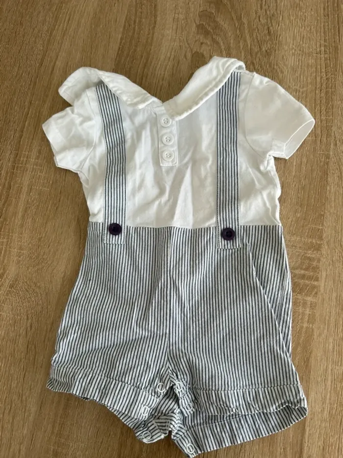 Combinaison ensemble 1 pièces bébé 62 cm