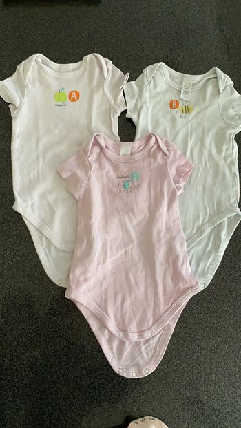 Lot de 3 Body 12M