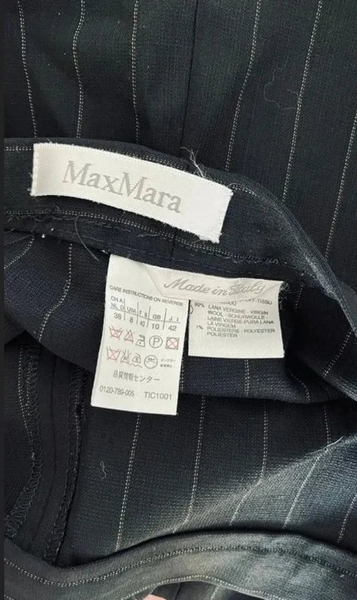 Pantalon noir Max Mara - photo numéro 5