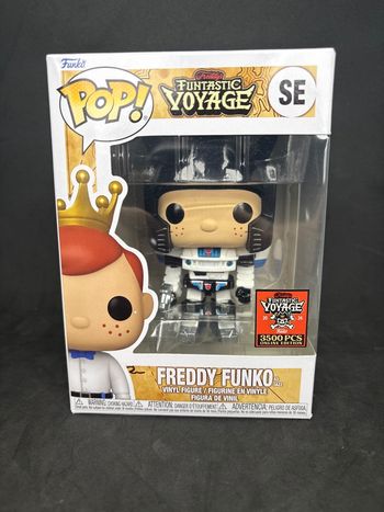 Funko pop Freddy as jazz funtastic voyage transformers  3500 pieces 