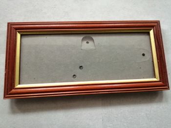 cadre rectangle en bois