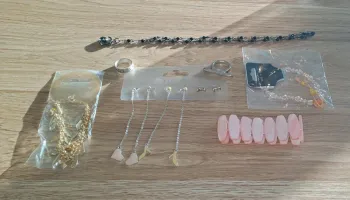 Lot bijoux 9 pieces