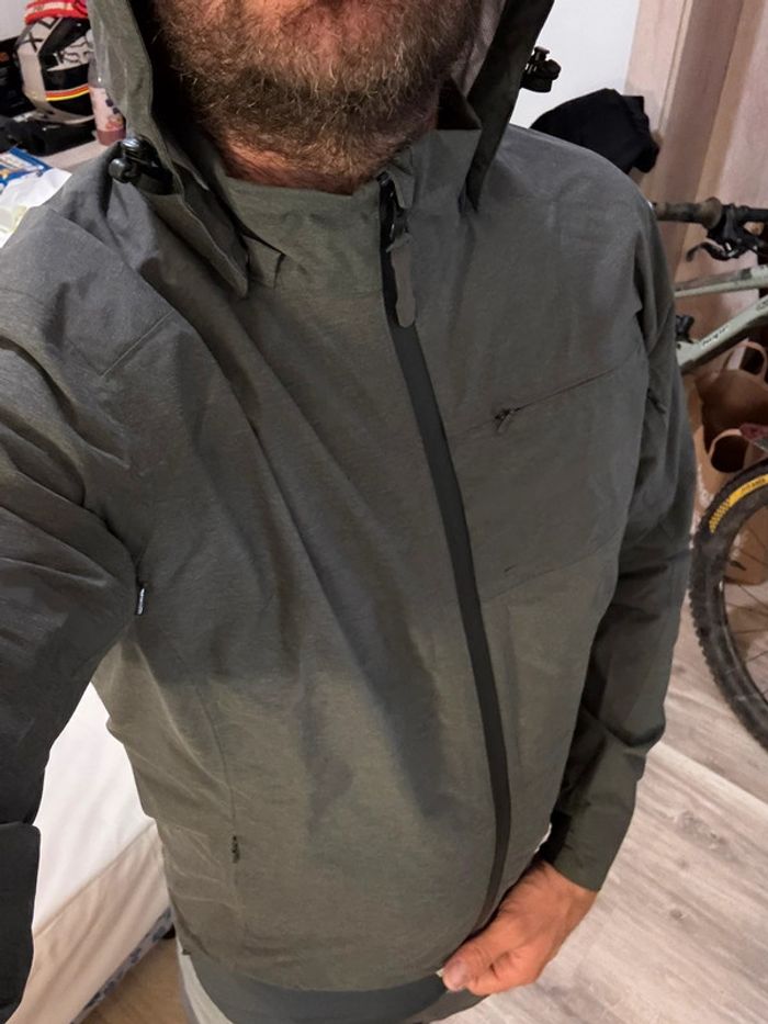 Veste imperméable coupe vent Hardshell (Moutain bike / VTT) neuve Shimano taille M - photo numéro 4