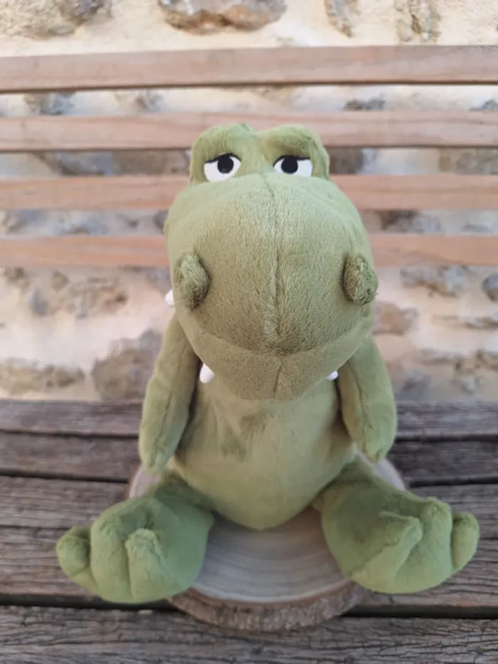 beautiful green Bryno Dino nwt jellycat - photo numéro 3