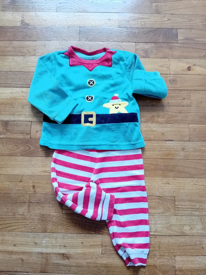 Pyjama lutin Noël