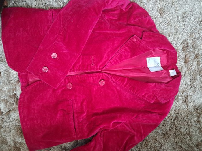 Veste en velours fille 6 ans