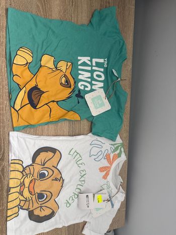 Lots de tee-shirts manches courtes 