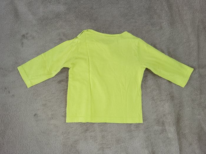 Lot de 4 t-shirts manches longues fille 9 mois - photo numéro 9