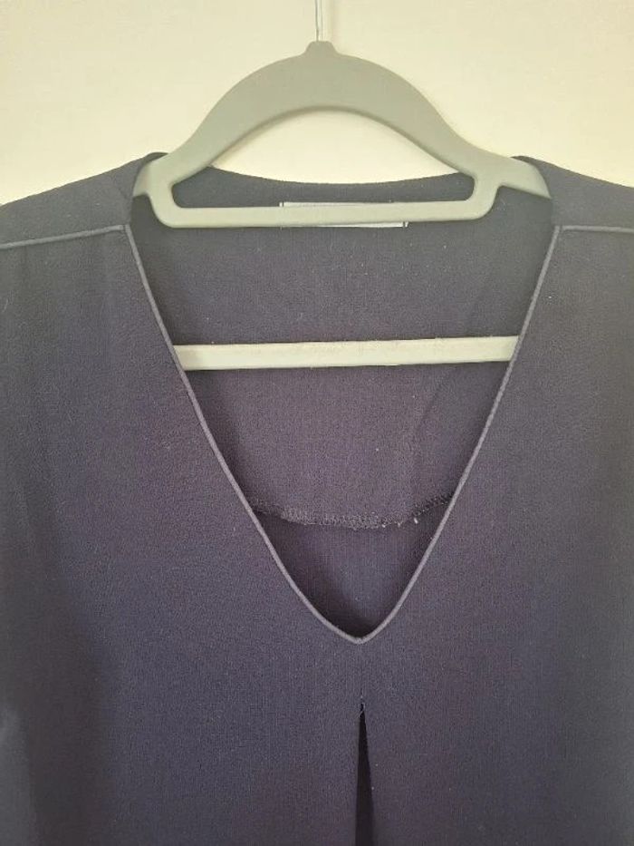 Blouse bleu marine taille 38 - photo numéro 6
