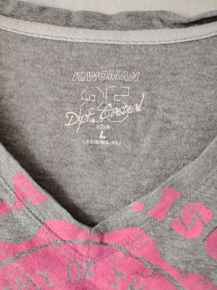 T shirt gris - photo numéro 3