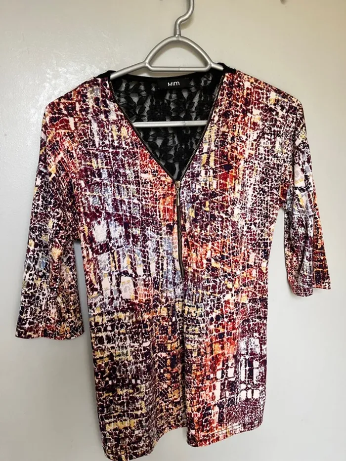 Blouse colorée