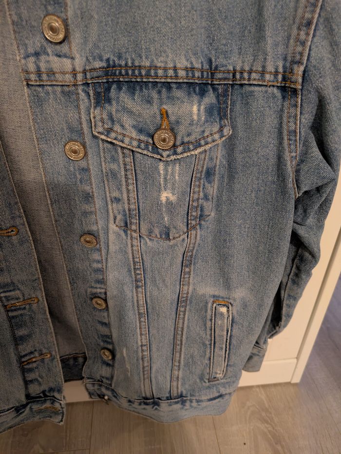 Veste en jean Bershka - photo numéro 3