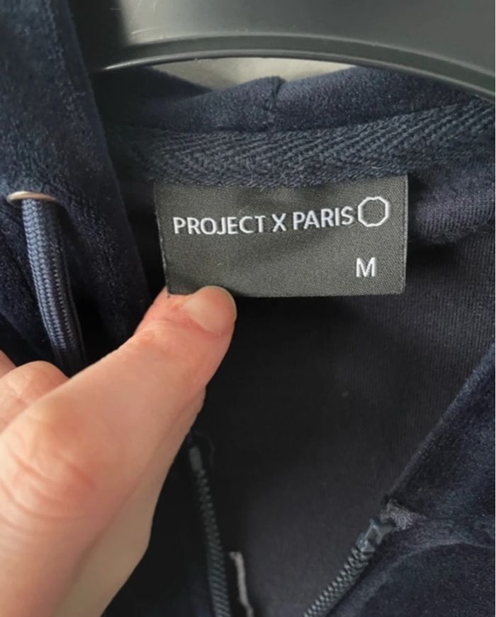 Sweat court velours M - photo numéro 3