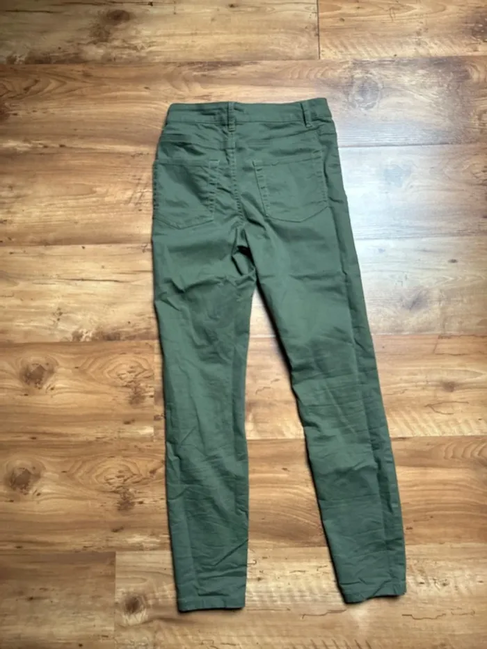 Plantalon slim femme kaki - photo numéro 3