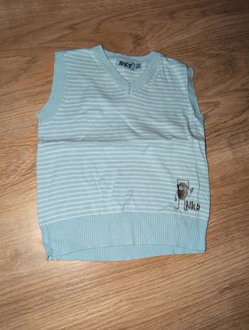 Pull sans manche 6 ans