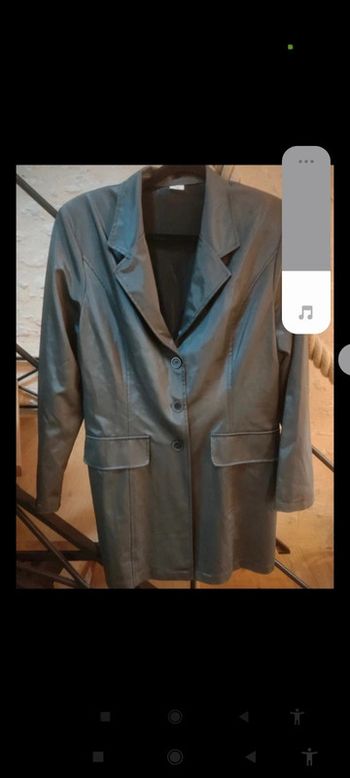 Veste blazer mi longue