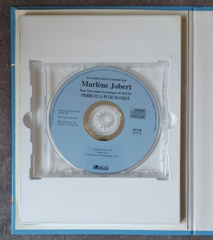 Livre-CD "Pierre et la Pluie Magique" - Pour faire aimer la musique de Ravel (5-8 ans) / M. Jobert - photo numéro 4