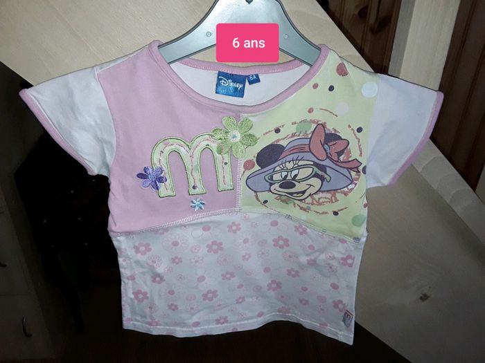 🏵 Tee Shirt MINNIE en 6 ans 🏵