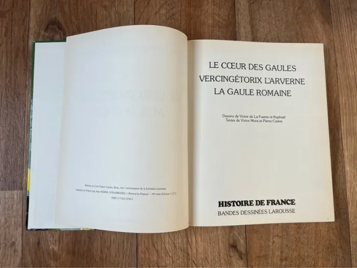 Livre version BD de 1980 - Histoire de France - photo numéro 5