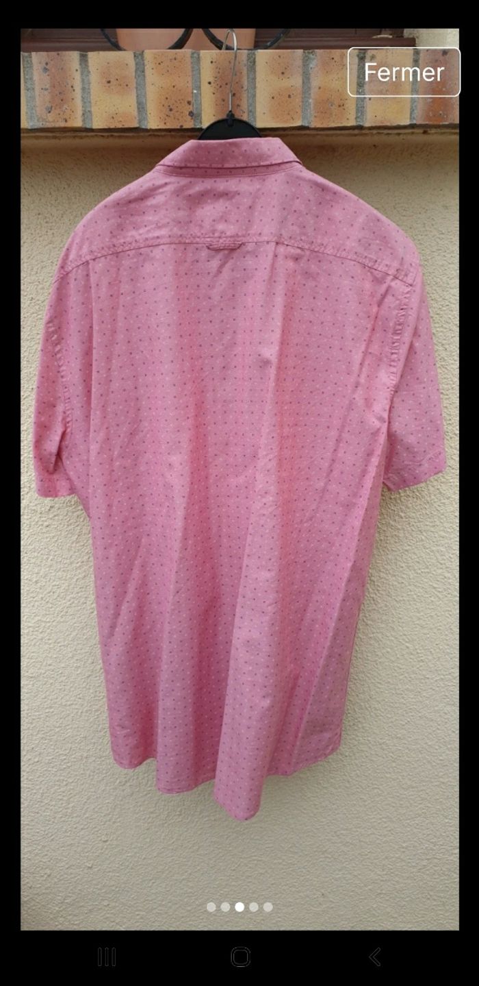 Chemise rose Celio - photo numéro 3