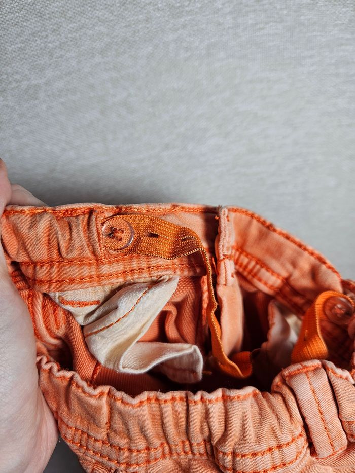 Pantalon orange tape a l'œil 9 mois - photo numéro 5