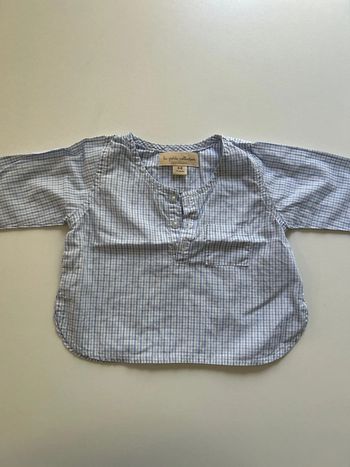 Blouse chemise La Petite Collection 0-6 mois