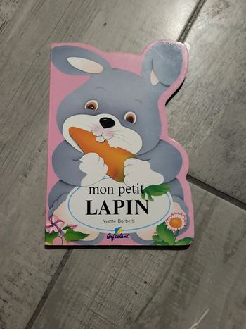 Livre mon petit lapin